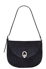 Savette The Small Tondo Hobo Bag in Navy, view 1, click to view large image.