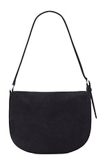 Savette The Small Tondo Hobo Bag in Navy, view 3, click to view large image.