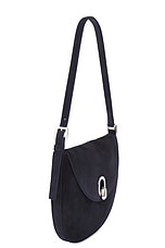 Savette The Small Tondo Hobo Bag in Navy, view 4, click to view large image.