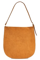 Savette The Large Tondo Hobo Bag in Saddle, view 3, click to view large image.