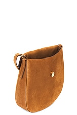 Savette The Large Tondo Hobo Bag in Saddle, view 5, click to view large image.