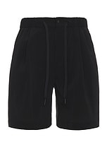 Snow Peak Breathable Quick Dry Shorts in Black, view 1, click to view large image.