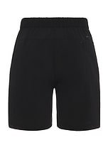Snow Peak Breathable Quick Dry Shorts in Black, view 2, click to view large image.