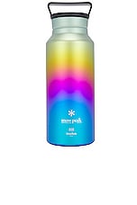 Snow Peak Titanium Aurora 800 Bottle in Rainbow, view 1, click to view large image.