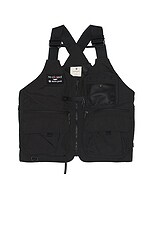 Snow Peak x Toned Trout Camp Vest in Black | FWRD