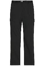 Snow Peak Stretch Pants in Black, view 1, click to view large image.