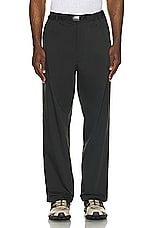 Snow Peak Stretch Pants in Black, view 4, click to view large image.
