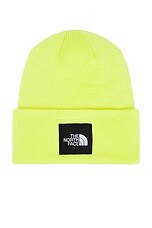 The North Face Big Box Beanie in Fizz Lime | FWRD