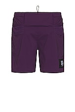 The North Face Soukuu Trail Run Utility 2-in-1 Shorts in Purple Pennat, view 2, click to view large image.