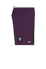 The North Face Soukuu Trail Run Utility 2-in-1 Shorts in Purple Pennat, view 3, click to view large image.
