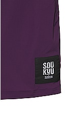 The North Face Soukuu Trail Run Utility 2-in-1 Shorts in Purple Pennat, view 5, click to view large image.