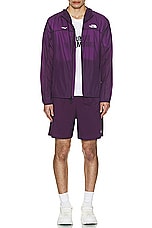 The North Face Soukuu Trail Run Utility 2-in-1 Shorts in Purple Pennat, view 7, click to view large image.