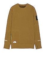 The North Face X Project U Futurefleece Sweater in Butternut, view 1, click to view large image.