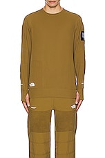 The North Face X Project U Futurefleece Sweater in Butternut, view 4, click to view large image.