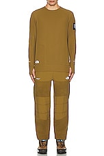 The North Face X Project U Futurefleece Sweater in Butternut, view 5, click to view large image.