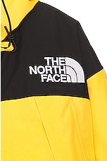The North Face S Gtx Mountain Guide Insulated Jacket in Summit Gold & Tnf Black, view 3, click to view large image.
