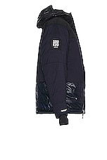 The North Face X Project U 50/50 Mountain Jacket in Tnf Black & Aviator Navy, view 3, click to view large image.