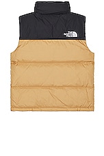 The North Face 1996 Retro Nuptse Vest in Almond Butter, view 2, click to view large image.