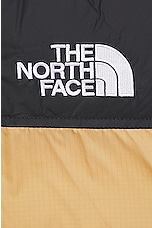 The North Face 1996 Retro Nuptse Vest in Almond Butter, view 4, click to view large image.
