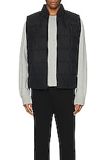 The North Face Lhotse Reversible Vest in Tnf Black, view 5, click to view large image.