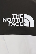 The North Face S Gtx Mountain Guide Insulated Jacket in Tnf White & Silver Reflective, view 3, click to view large image.