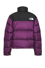 The North Face 1996 Retro Nuptse Jacket in Black Currant Purple, view 2, click to view large image.
