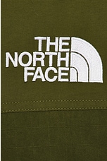 The North Face 92 Ripstop Nuptse Jacket in Forest Olive, view 3, click to view large image.