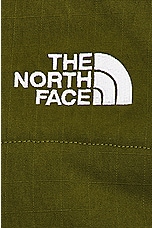 The North Face Ripstop Denali Jacket in Desert Rust & Forest Olive, view 3, click to view large image.