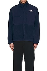 The North Face Ripstop Denali Jacket in Summit Navy, view 4, click to view large image.