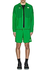 The North Face Soukuu Trail Run Packable Wind Jacket in Fern Green, view 6, click to view large image.