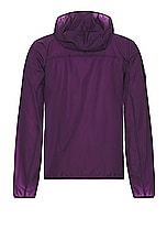 The North Face Soukuu Trail Run Packable Wind Jacket in Purple Pennat, view 2, click to view large image.