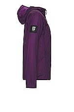 The North Face Soukuu Trail Run Packable Wind Jacket in Purple Pennat, view 3, click to view large image.