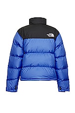 The North Face 1996 Retro Nuptse Jacket in Solar Blue, view 2, click to view large image.