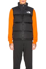 The North Face 1996 Retro Nuptse Vest in TNF Black, view 2, click to view large image.