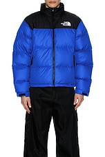 The North Face 1996 Retro Nuptse Jacket in TNF Blue, view 4, click to view large image.