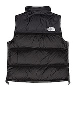 The North Face 1996 Retro Nuptse Vest in Recycled TNF Black, view 3, click to view large image.