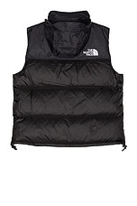 The North Face 1996 Retro Nuptse Vest in Recycled TNF Black, view 4, click to view large image.