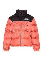 The North Face 1996 Retro Nuptse Jacket in Faded Rose, view 1, click to view large image.