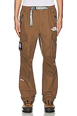 The North Face X Project U Geodesic Shell Pants in Sepia Brown, view 6, click to view large image.