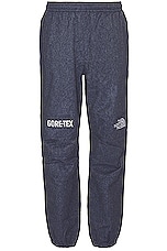 The North Face Gtx Mountain Pants in Denim Blue & Tnf Black, view 1, click to view large image.