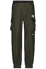 The North Face Soukuu Hike Belted Utility Shell Pant in Tnf Black & Forest Night, view 1, click to view large image.