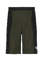 The North Face Soukuu Hike Convertible Shell Pant in Tnf Black & Forest Night, view 2, click to view large image.