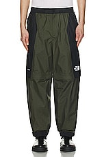 The North Face Soukuu Hike Convertible Shell Pant in Tnf Black & Forest Night, view 7, click to view large image.