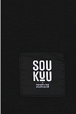 The North Face Soukuu Hike Technical Graphic Tee in Tnf Black, view 3, click to view large image.