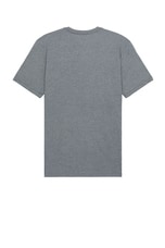 The North Face Short Sleeve Half Dome Tee in Tnf Medium Grey Heather, view 2, click to view large image.
