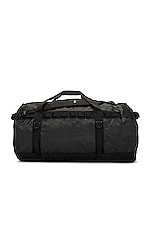 The North Face Base Camp Duffel-L in TNF Black & TNF White, view 2, click to view large image.