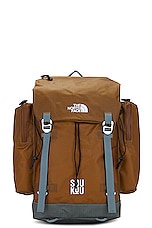 The North Face X Project U Backpack in Bronze Brown & Concrete Grey, view 1, click to view large image.