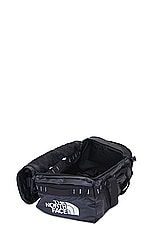 The North Face Base Camp Voyager Duffel in Tnf Black & Tnf White, view 4, click to view large image.