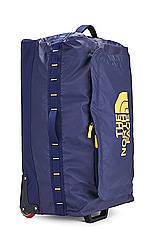 The North Face Base Camp Voyager 29 Roller in Summit Navy & Summit Gold, view 3, click to view large image.