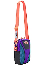 The North Face Y2K Shoulder Bag in Tnf Purple & Tnf Green, view 3, click to view large image.